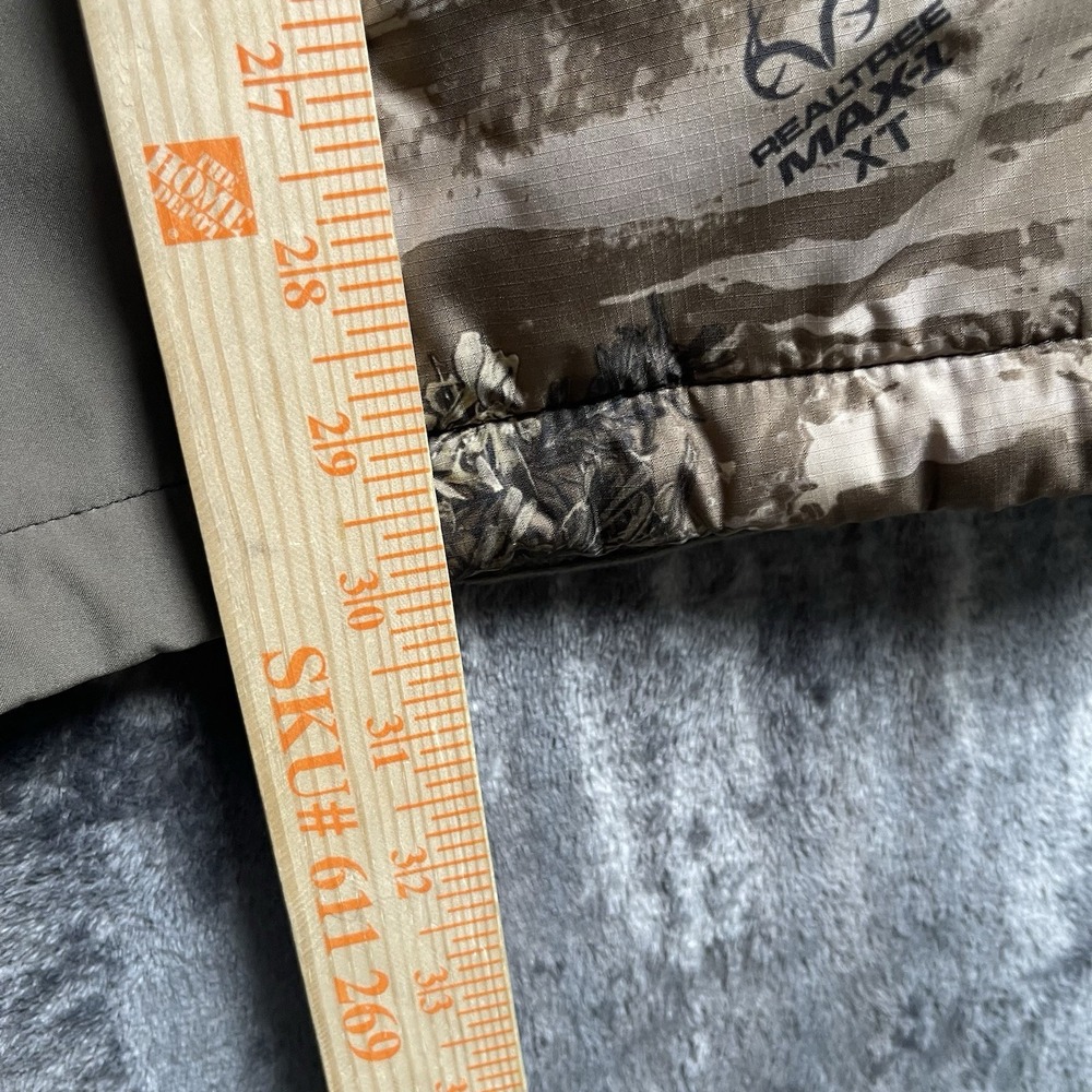 Realtree Max-1 XT Camo Jacket Mens 2XL 3M Thinsulate Insulated Full Zip Hunting - Picture 6 of 9